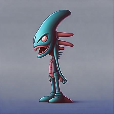 Colorful Abstract Cartoon