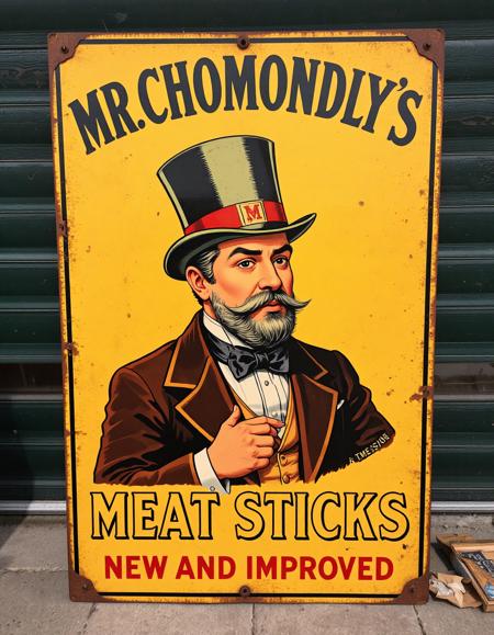 Vintage Signs (FLUX1.D / FLUX1.S)