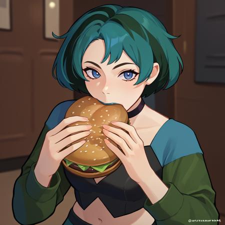Jerma985 Eating A Whopper SDXL LoRA [Pony Diffusion]