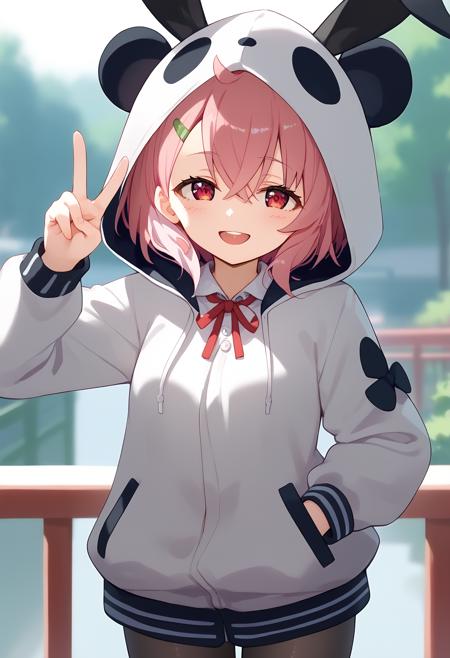 [PonyXL] Sasaki Saku/ささき さく/笹木咲-彩虹社/Nijisanji/にじさんじ Vtuber版本v1.0 (ID: 676395)