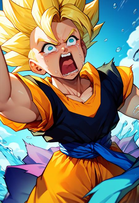 Dragon Ball Super Saiyan 1 Hair | Hairstyle Concept LoRA XL