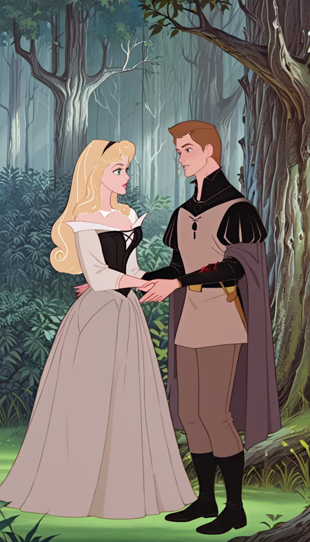 Briar Rose Style - Pony XL - 1950's Cel Painting style版本V1 (ID: 616416)