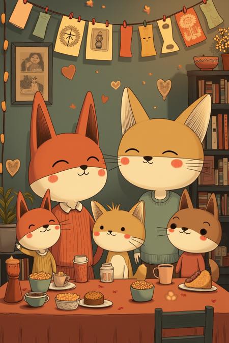 OB俏皮手绘插画Cute hand-drawn illustrations