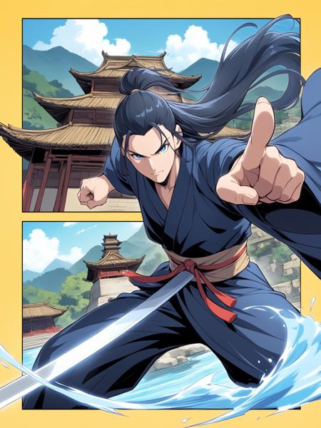 FRESH IDEAS@HONG KONG MARTIAL ARTS COMIC STYLE版本v1.0 (ID: 698034)