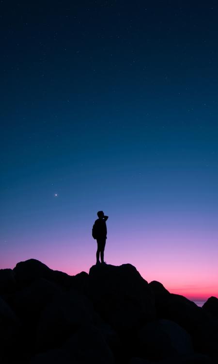Silhouette Photography FLUX.1 Dev LoRA