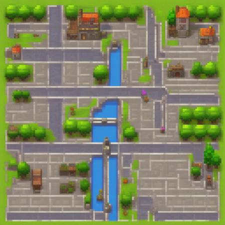 Pixel Art TileMap SDXL版本V1 (ID: 1054335)