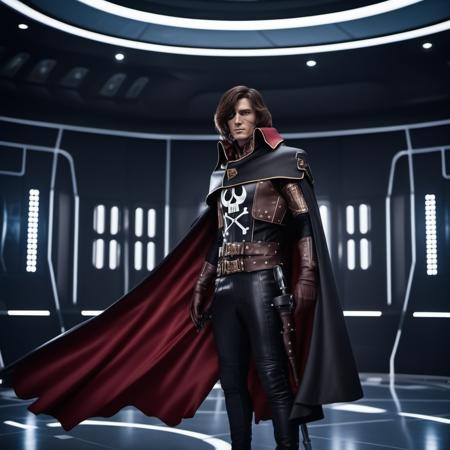 300 th LORA : Captain Harlock / Albator - SDXL (3D movie/anime)
