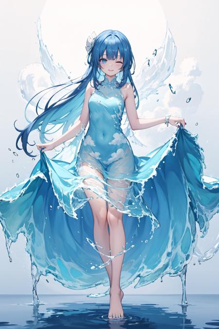 【Concept】Liquid Clothes/Liquid Dress 水裙