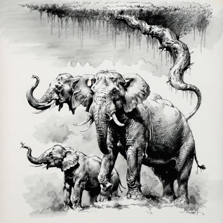 Boris Vallejo sketch fantasy Art-GMR版本Boris Vallejo sketch-GMR (ID: 777461)