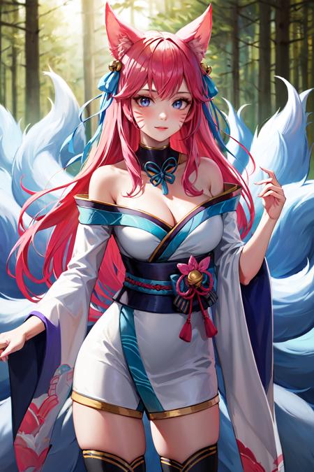 Ahri (Normal, PopStar, Star Guardian, Sprit Blossom) / League of Legends