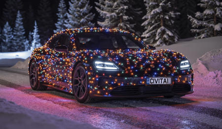 ❄️☃️ Blue Team Model ☃️❄️ Christmas Light Cars