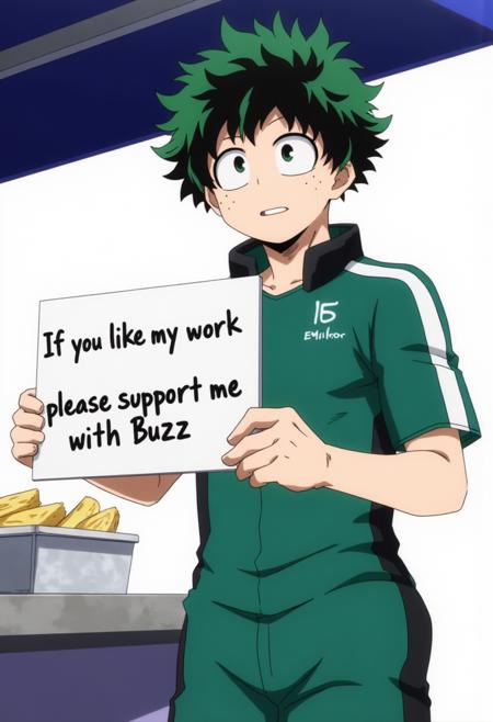 Izuku Midoriya / Deku | Boku no Hero Academia / My Hero Academia版本flux1-dev-v0.1 (ID: 732889)