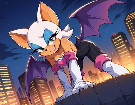 Rouge the Bat (ルージュ・ザ・バット) - Sonic the Hedgehog (ソニック・ザ・ヘッジホッグ) - COMMISSION