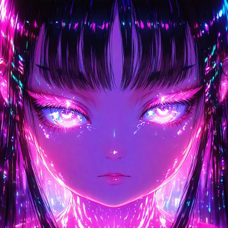 CyberGaze LoRA [Flux-D + XL + Pony]版本XL (ID: 880927)