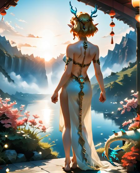 Princess Zelda Character + 2 outfits+cat and dragon forms (Tears of the Kingdom)  [Pony]