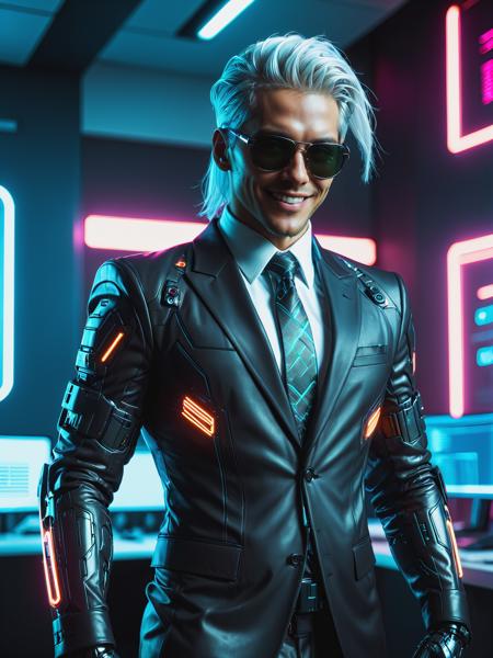Neon Cyberpunk FLUX, SDXL & SD1.5