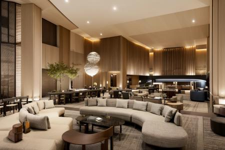 Hotel Interior Design - Lounge area