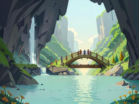 Landscape illustration