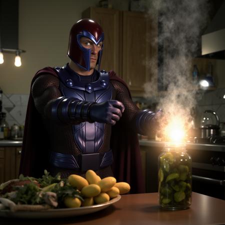 Magneto - Marvel - Flux1.D & SDXL style