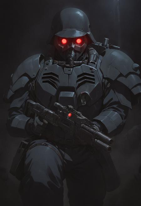Kerberos Panzer Cops/ケルベロス装甲機動隊 | JIN-ROH | Animagine V3.1版本v1.0 (ID: 538654)
