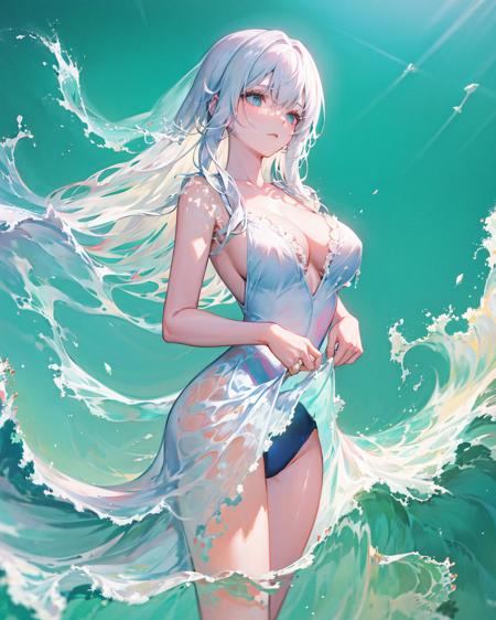 【Concept】Liquid Clothes/Liquid Dress 水裙