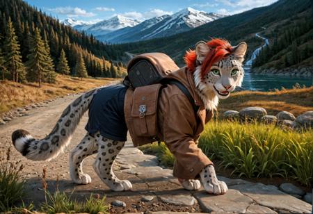 Clothed Feral Big Cats LoRA版本v1.0 (ID: 709906)