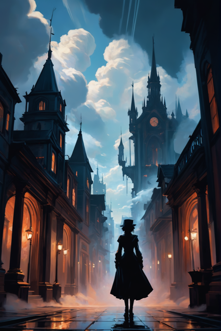 Envy Starlight XL 01 Lightning - Anime Western fusion digital painting / photography版本Galaxy_v2.0 (ID: 633293)