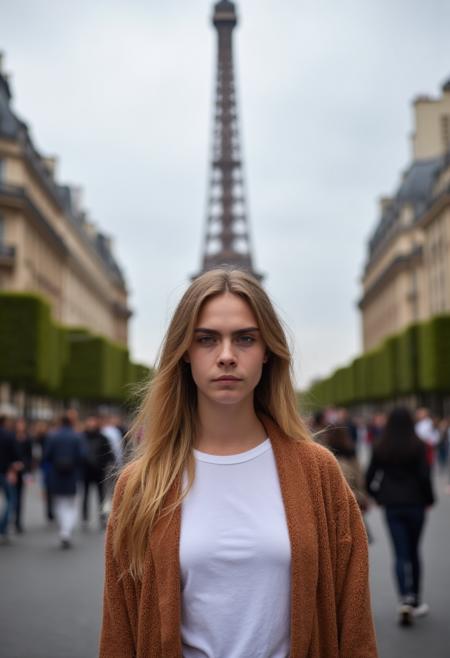 FLUX + PONY- Cara Delevingne - SDXL LoRA