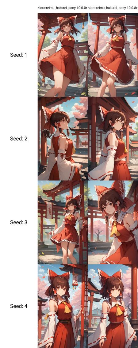 [PonyXL] Reimu Hakurei / 博麗 霊夢 (Touhou Project)