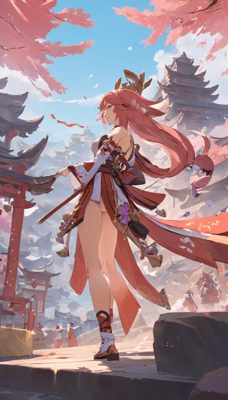 Yae Miko [Genshin Impact] LoRA XL