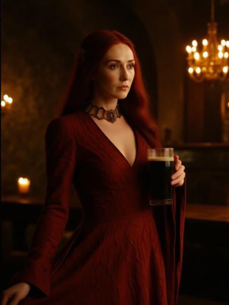 Melisandre of Asshai - Game of Thrones - Flux1.D