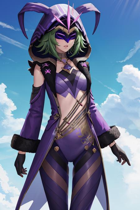 Electro Cicin Mage (Genshin Impact) LoRA版本electrocicin-gi-v1 (ID: 360811)