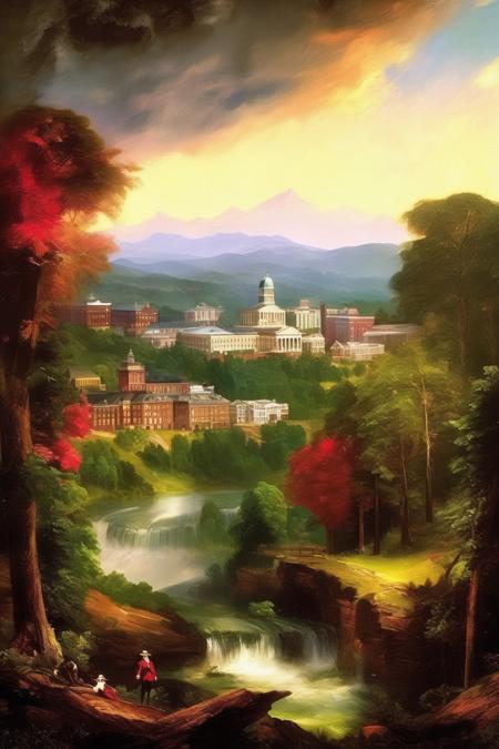 Thomas Moran Style