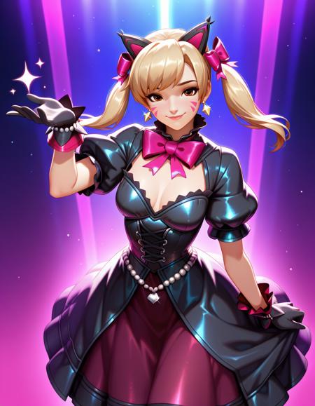 Black Cat D.va (Pony & Illustrious)版本Illustrious - v1.0 (ID: 1165491)
