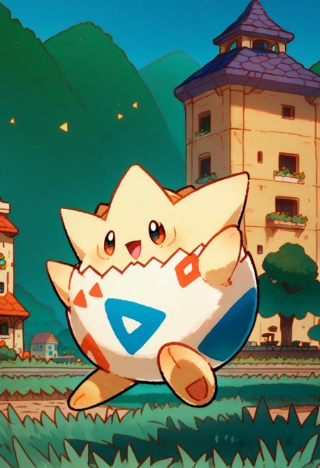Togepi: Spike Ball | トゲピー (Pokemon)  (Pokedex #0175) [Pony & SD1.5]
