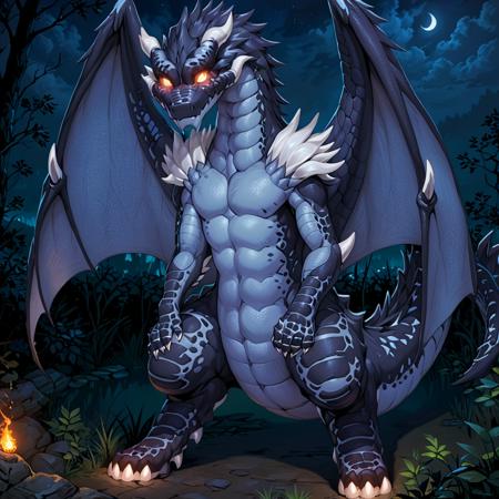 Veldora Tempest dragon form版本SDXL - SeaArt (ID: 1111635)