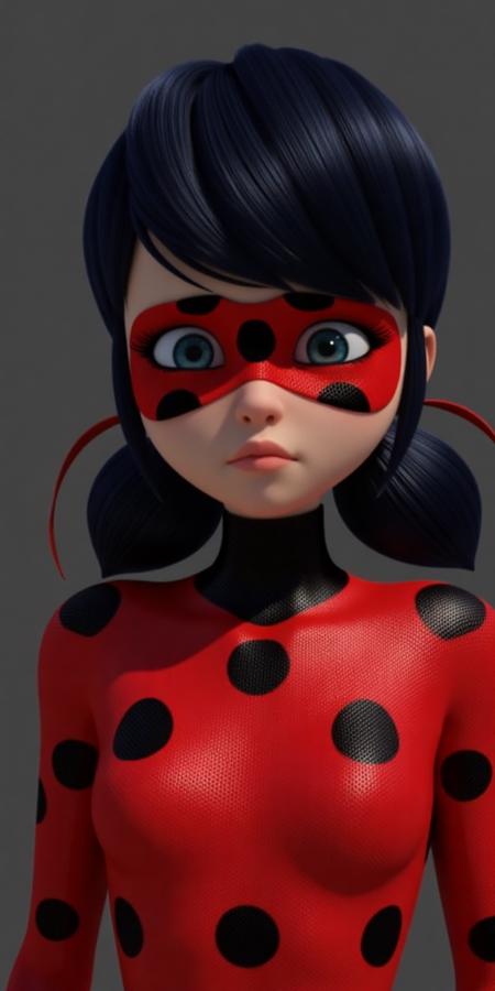 Marinette Dupain-Cheng, Ladybug, Miraculous. Different models and attires.