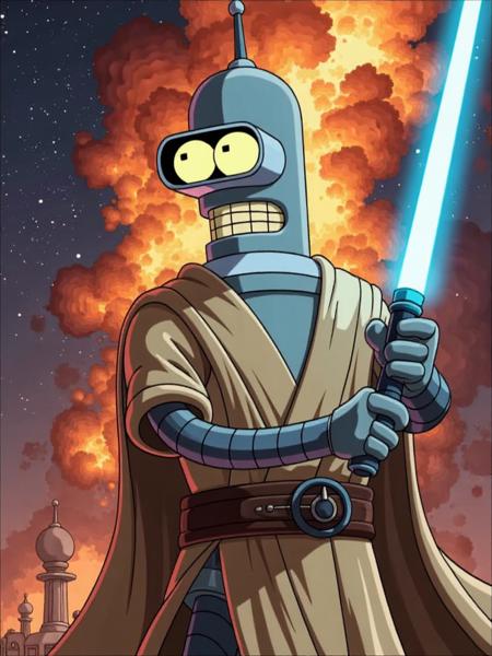 Bender (Futurama) - Flux.D