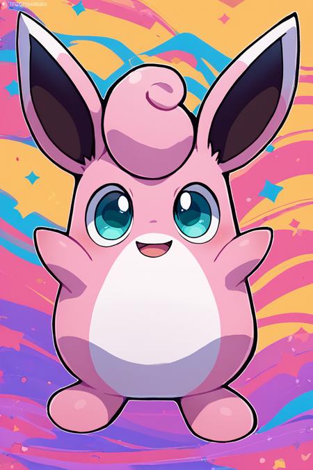 Wigglytuff: Balloon Pokémon | プクリン (Pokedex #0040) [Pony]