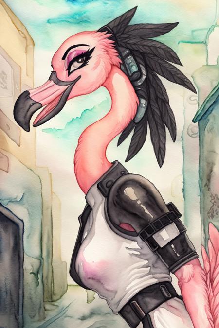 Anthro Birds LoRA
