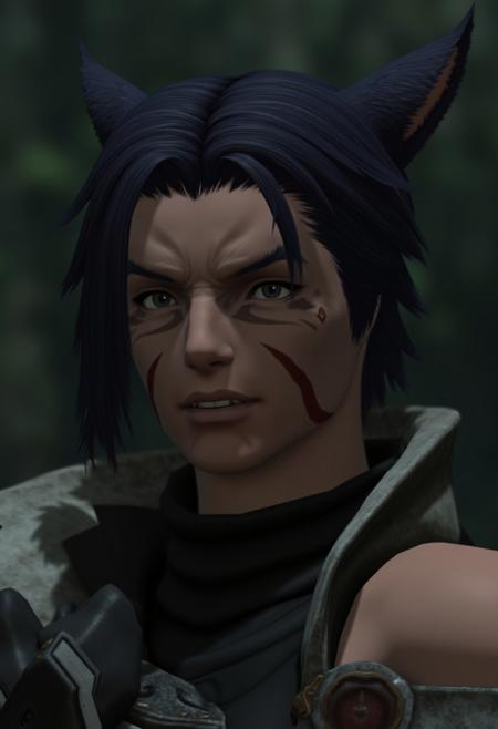 Face 2 Male Miqo RE:MIX Pony/Flux/XL/1.5