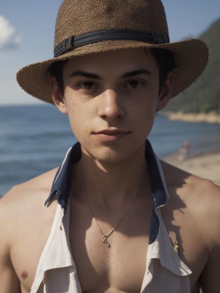 Model Young man