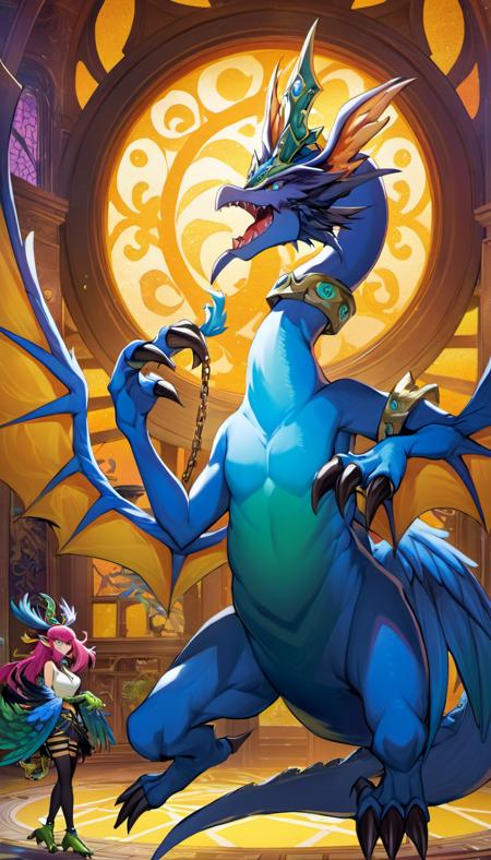 Harpie's Pet Dragon [Yu-Gi-Oh!] LoRA XL