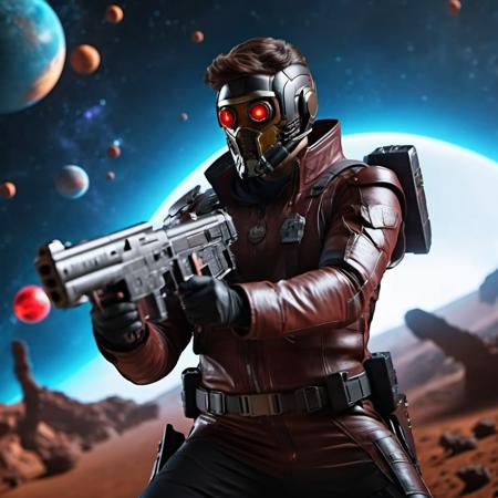 Starlord (with mask) - SDXL