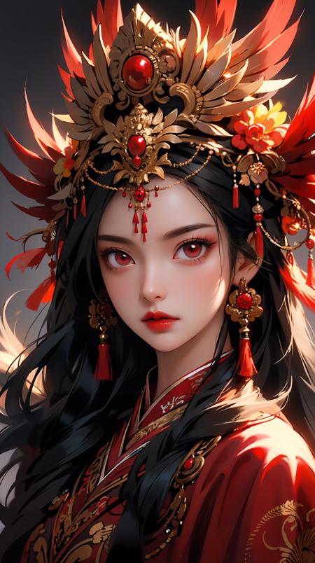 凤冠霞帔 Bonnet and bonnet