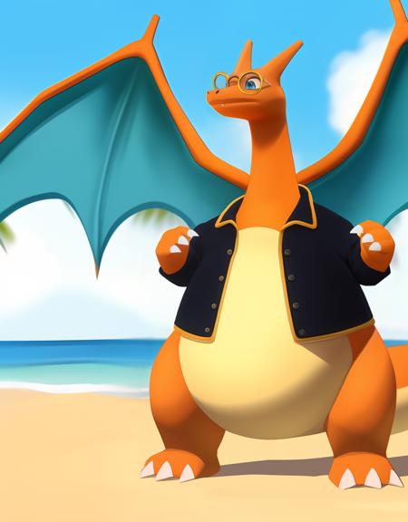 Charizard with Holowear - Pokemon Unite