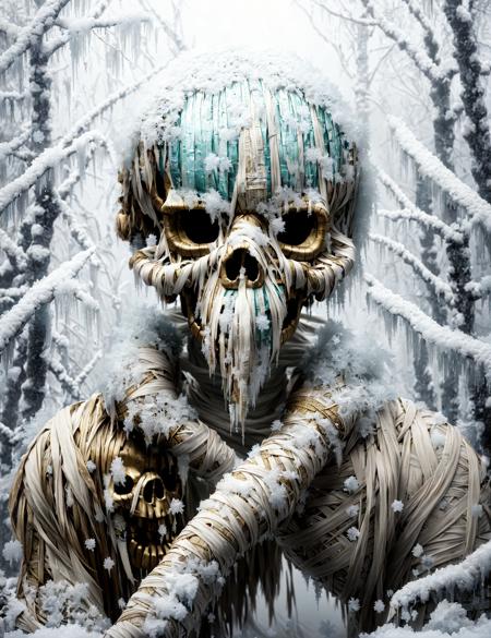 DonM - Mummy Style or wrapped clothing [SD1.5,SDXL]
