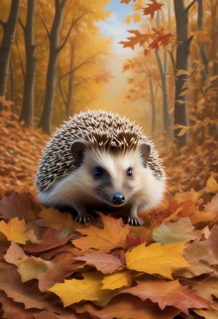 the animals in the forest