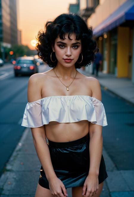 ZH LoRA | 80s fashion style | encapsulation of 80s fashion