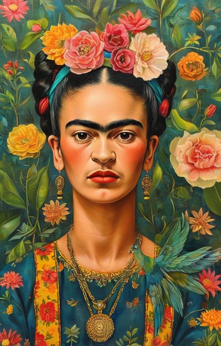style of Frida Kahlo [SDXL] 378